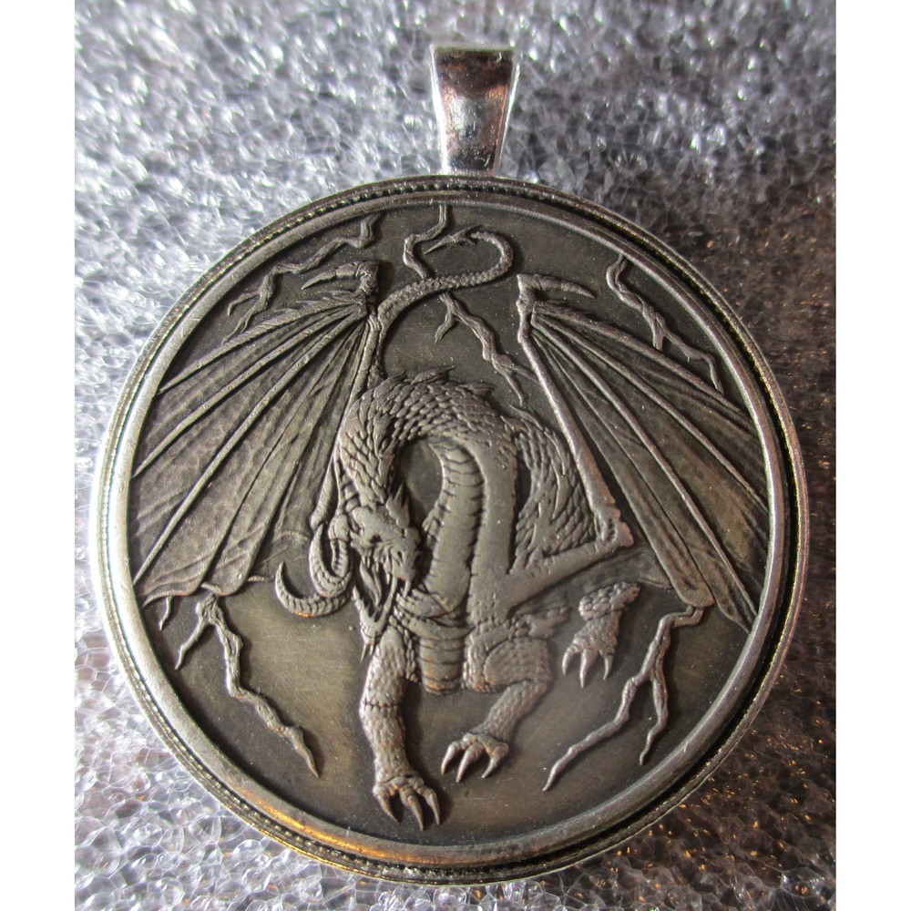 The Norse Dragon HIGH RELIEF Coin/Pendant